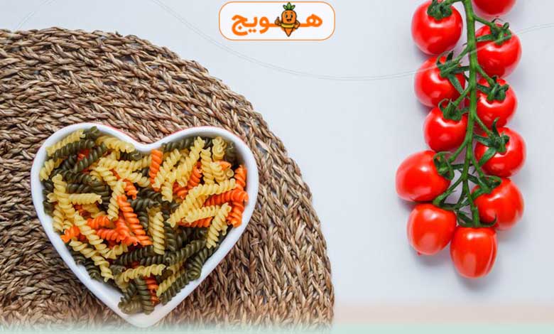 طرز تهیه پاستا رژیمی با گوجه