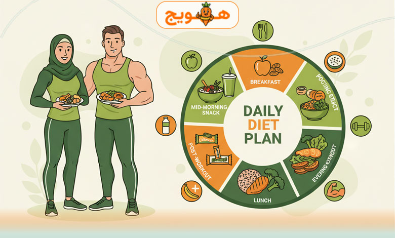 برنامه غذایی بدنسازی