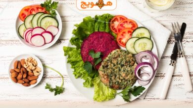 شام رژیمی گیاهی