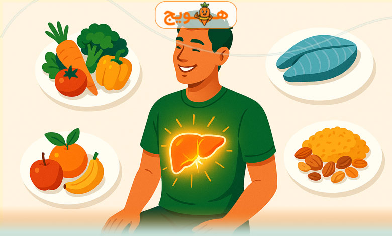 رژیم غذایی کبد چرب