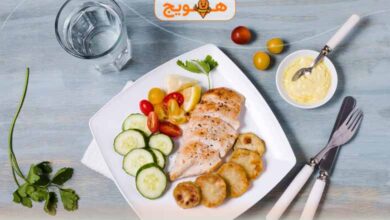 شام رژیمی بدون چربی