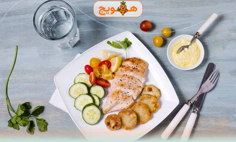 شام رژیمی بدون چربی