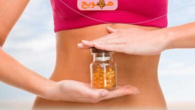 لاغری شکم با امگا 3