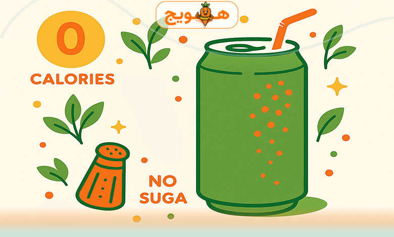 بررسی تفاوت میزان کالری نوشابه زیرو