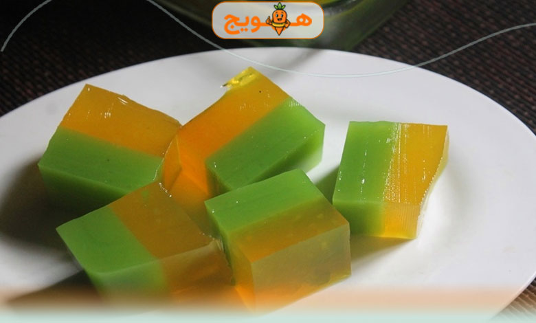 طرز تهیه ژله رژیمی با میوه ها