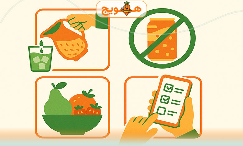 نکاتی برای کاهش مصرف نوشابه