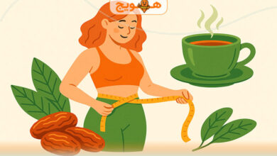 رژیم لاغری خرما و چای