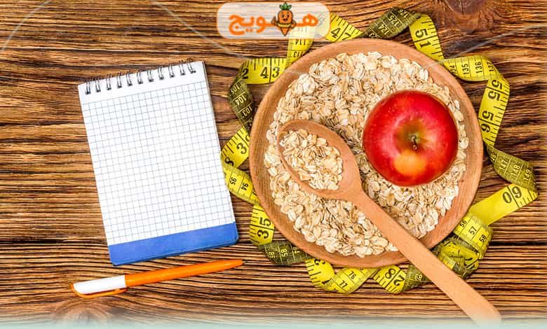 کالری اوتمیل رژیمی