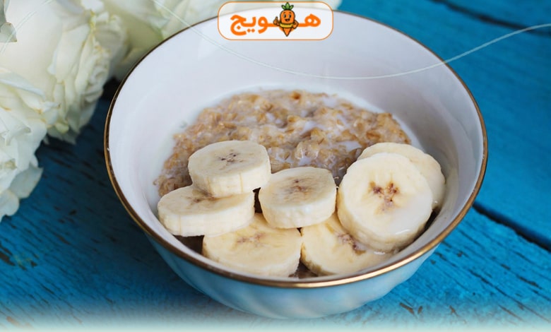 اوتمیل رژیمی با موز