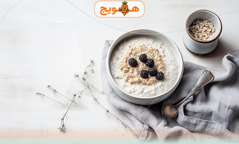 اوتمیل رژیمی با ماست