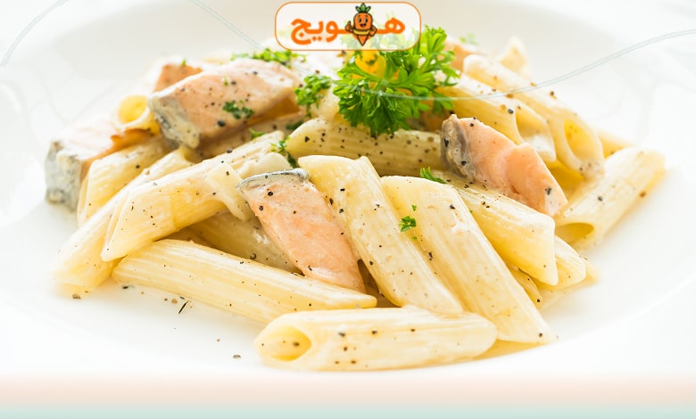 ماکارونی رژیمی با مرغ