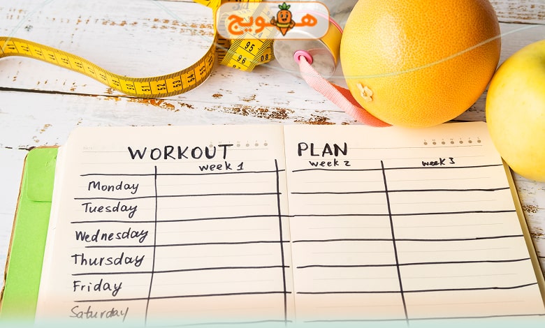 برنامه برای لاغری با دوچرخه ثابت