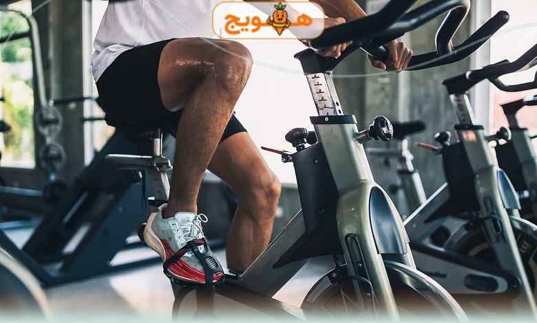 لاغری با دوچرخه ثابت